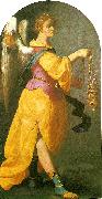 Francisco de Zurbaran angel with incense-burner, looking to the left